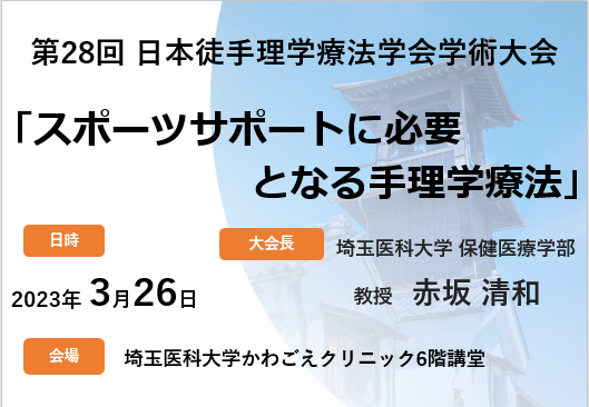 日本徒手理学療法学会